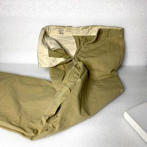 WW2 Khaki Pants. 25 inch waist/ shorter length/ nice condition